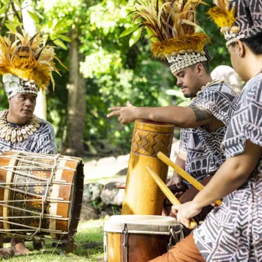 Les tambours tahitiens (pahu)